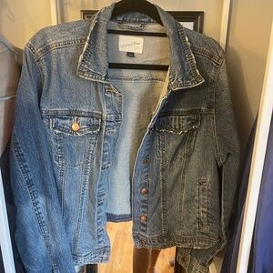 Jean jacket women large